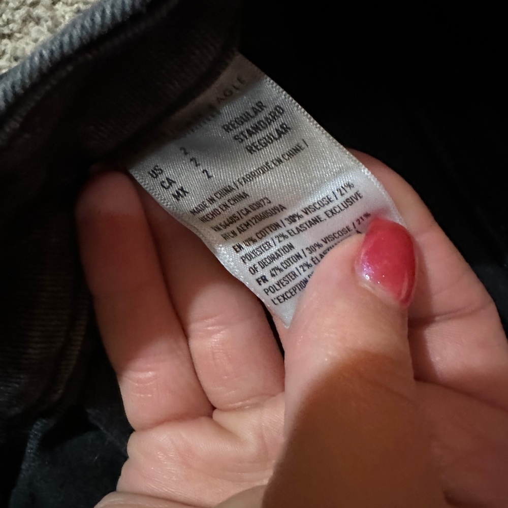 AE ripped skinny jean